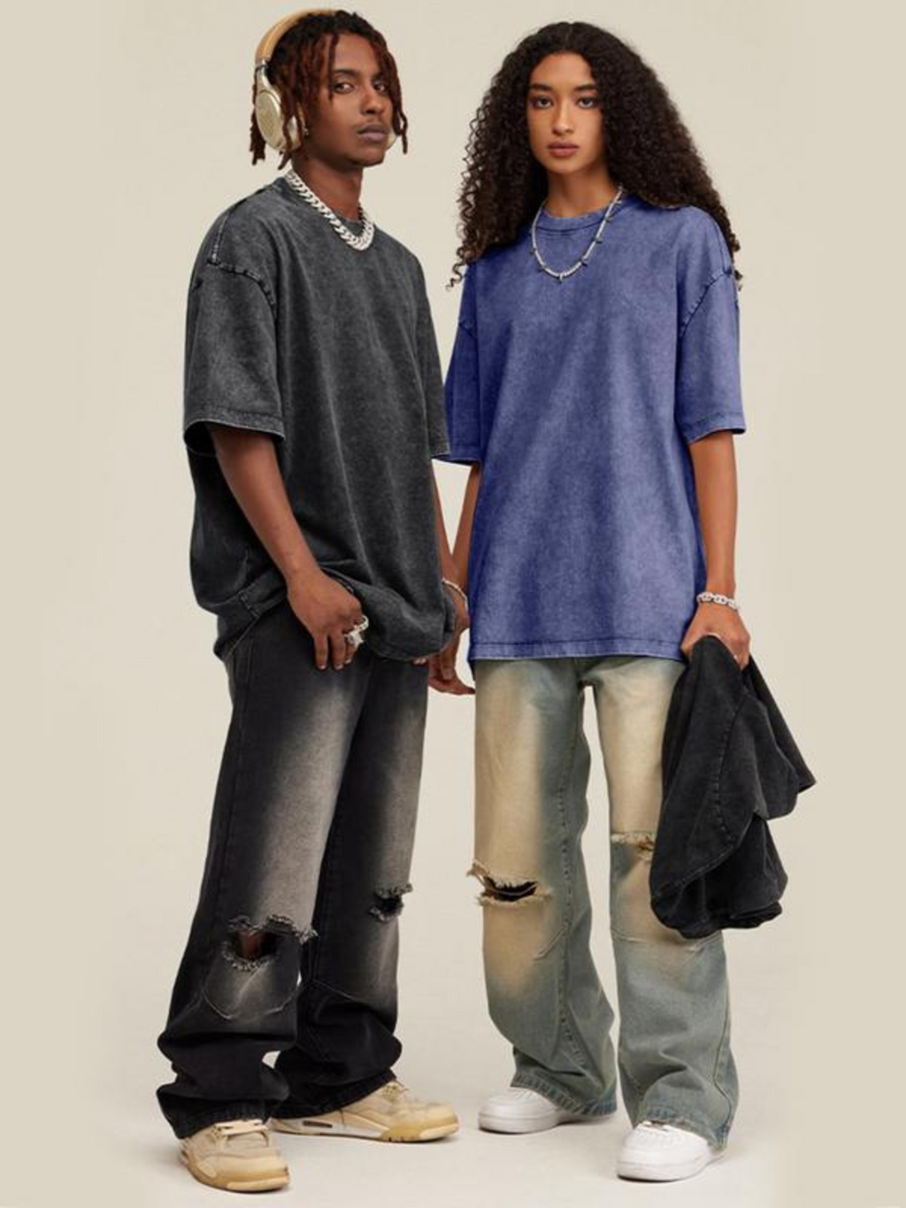 The Vintage Washed Oversized Tee