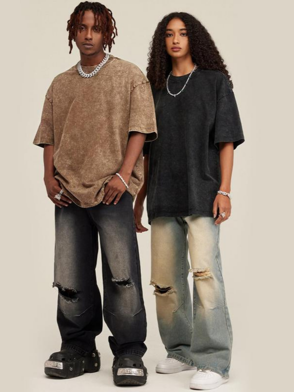 The Vintage Washed Oversized Tee