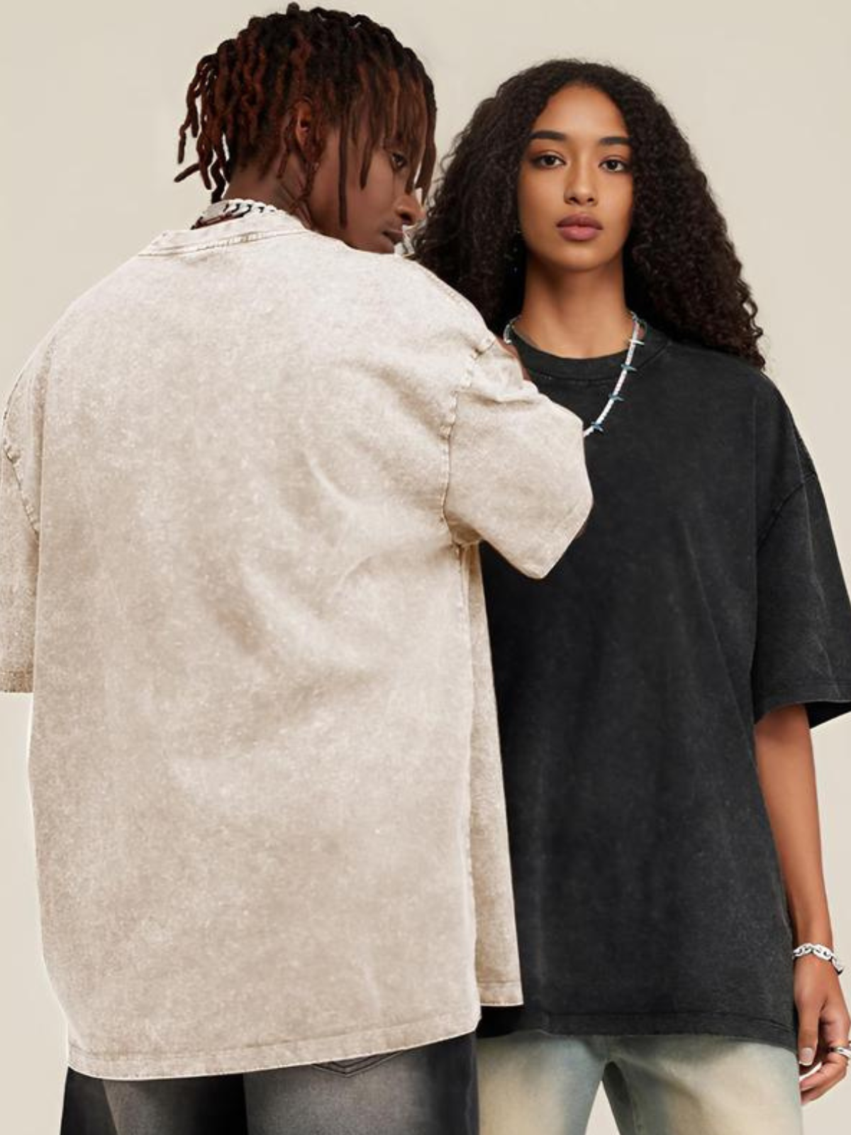 The Vintage Washed Oversized Tee