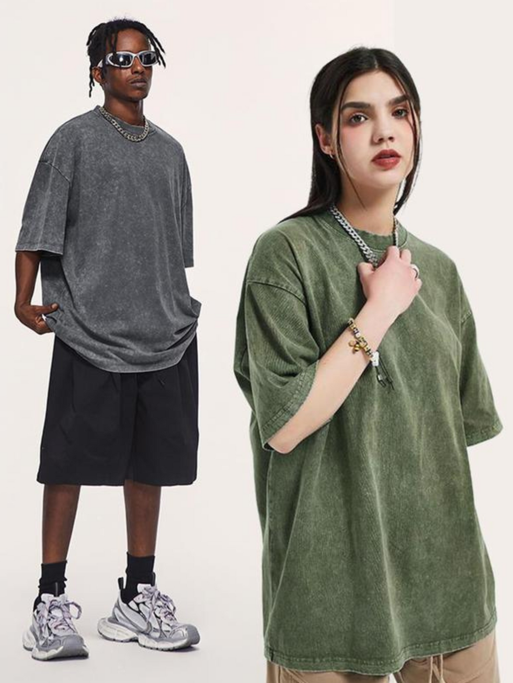 The Vintage Washed Oversized Tee