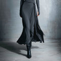 Naiara ❘ Vestido maxi con nudo lateral