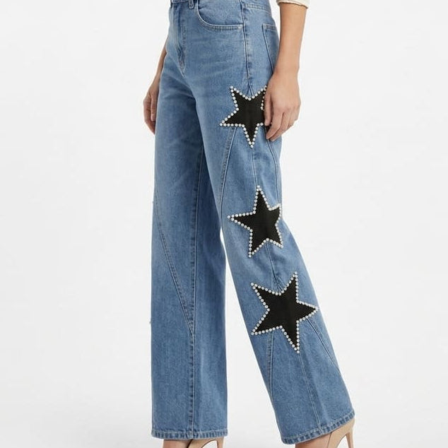 Melisa | Jeans Casual de estrellas