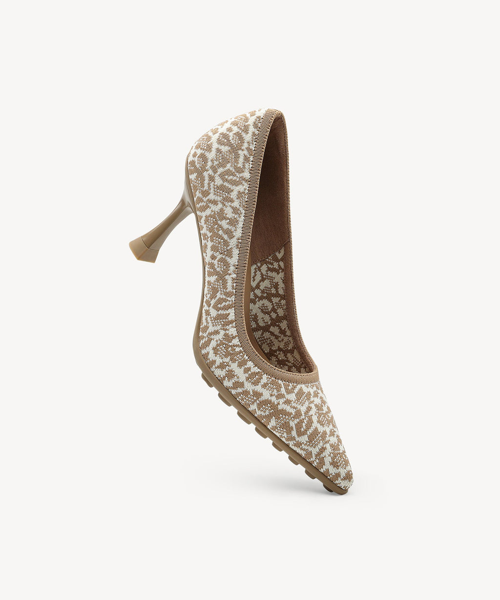 Zapatos de tacón de aguja con punta puntiaguda SoftBounce