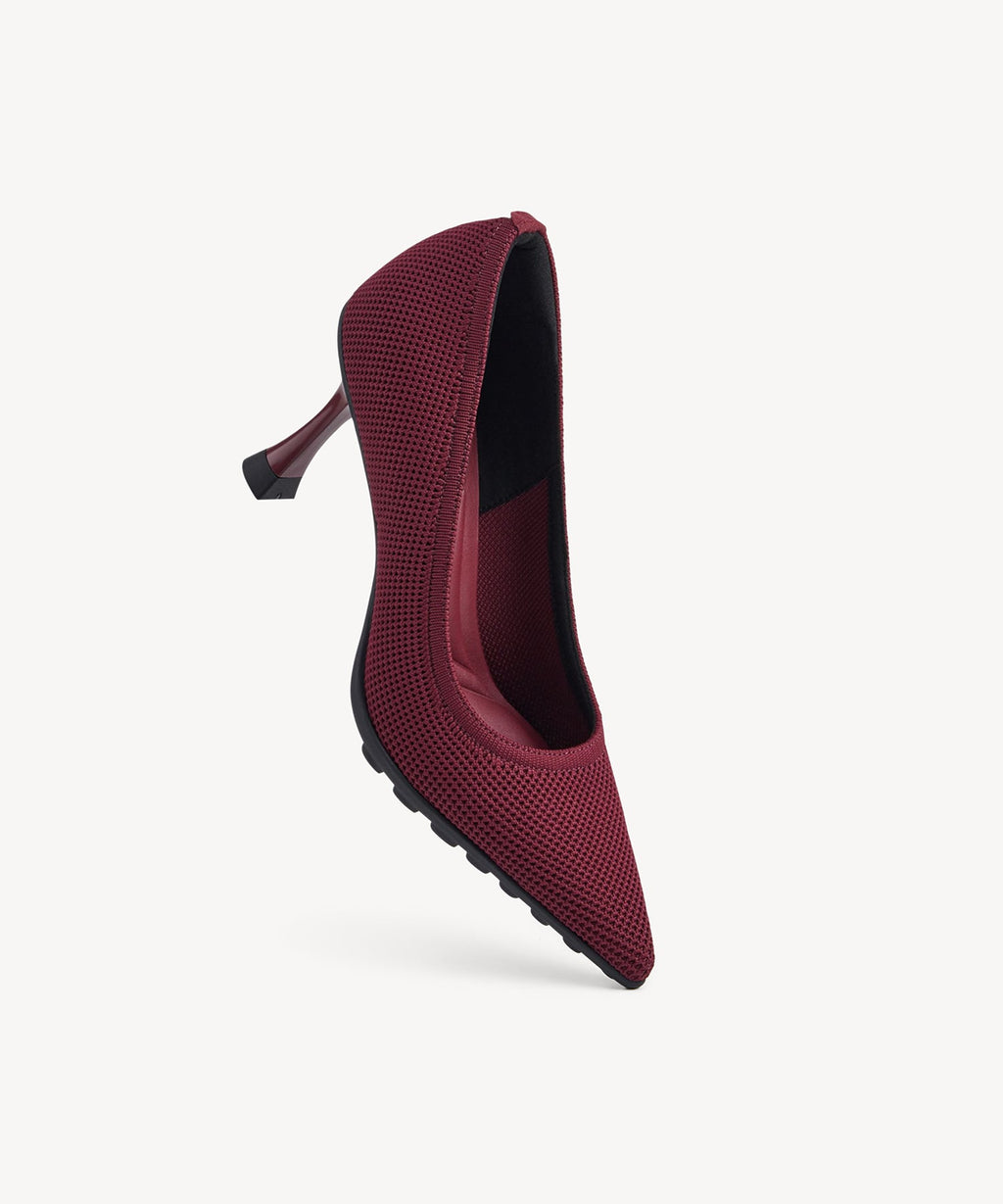 Zapatos de tacón de aguja con punta puntiaguda SoftBounce
