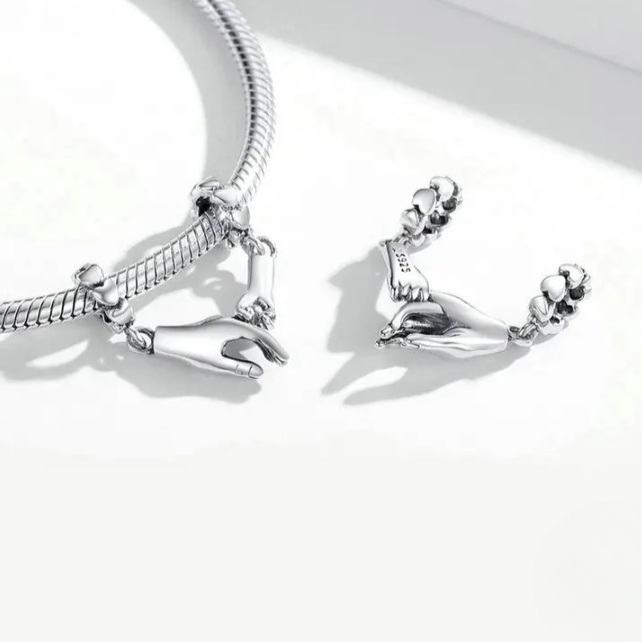 Holding Hands Charm