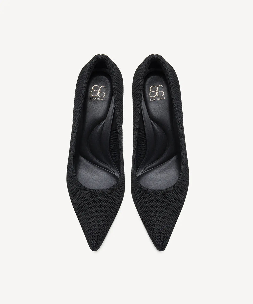 Zapatos de tacón de aguja con punta puntiaguda SoftBounce