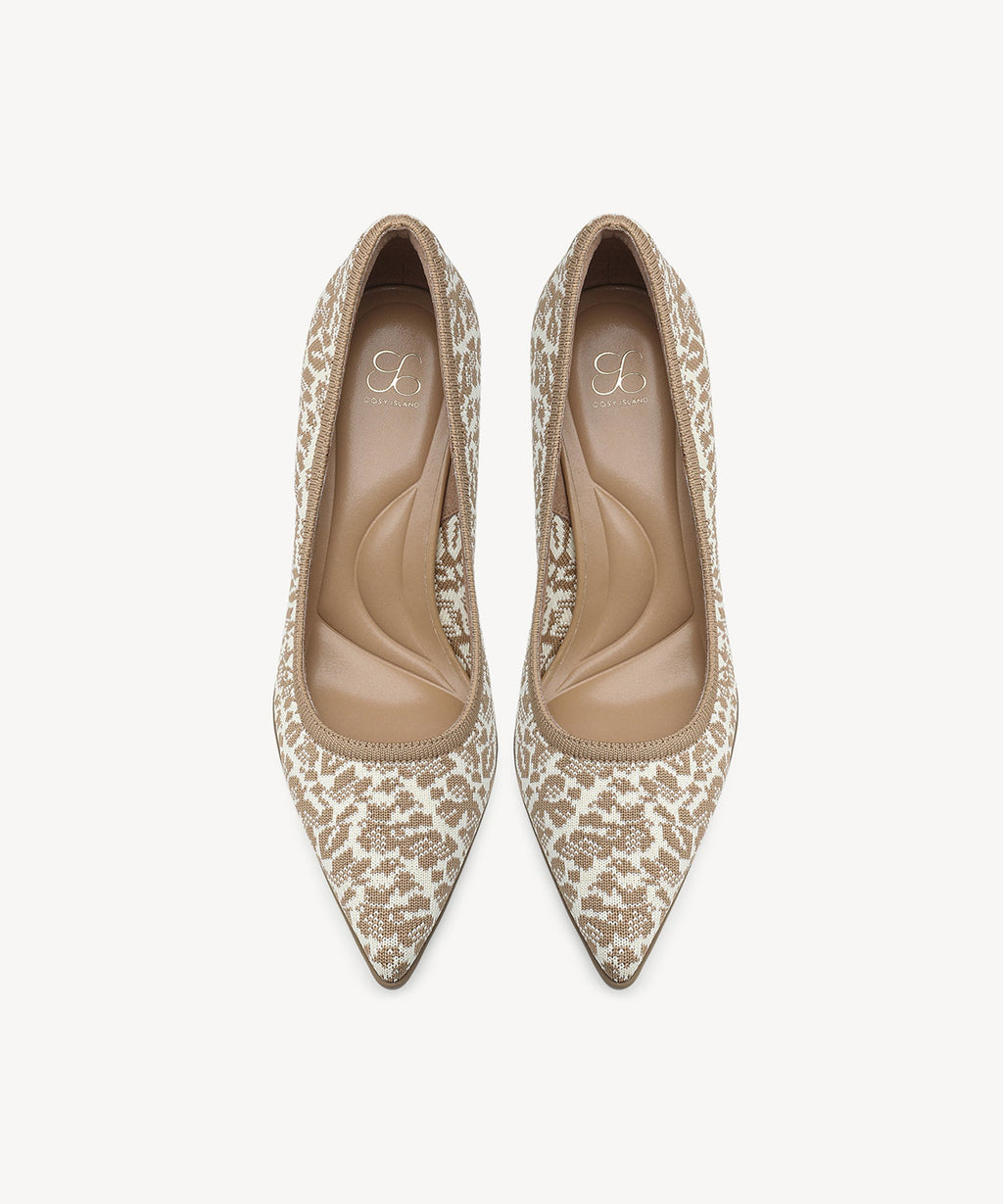 Zapatos de tacón de aguja con punta puntiaguda SoftBounce