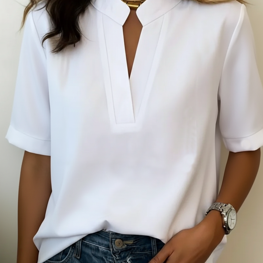Lunvessa | Camisa de manga corta de corte relajado