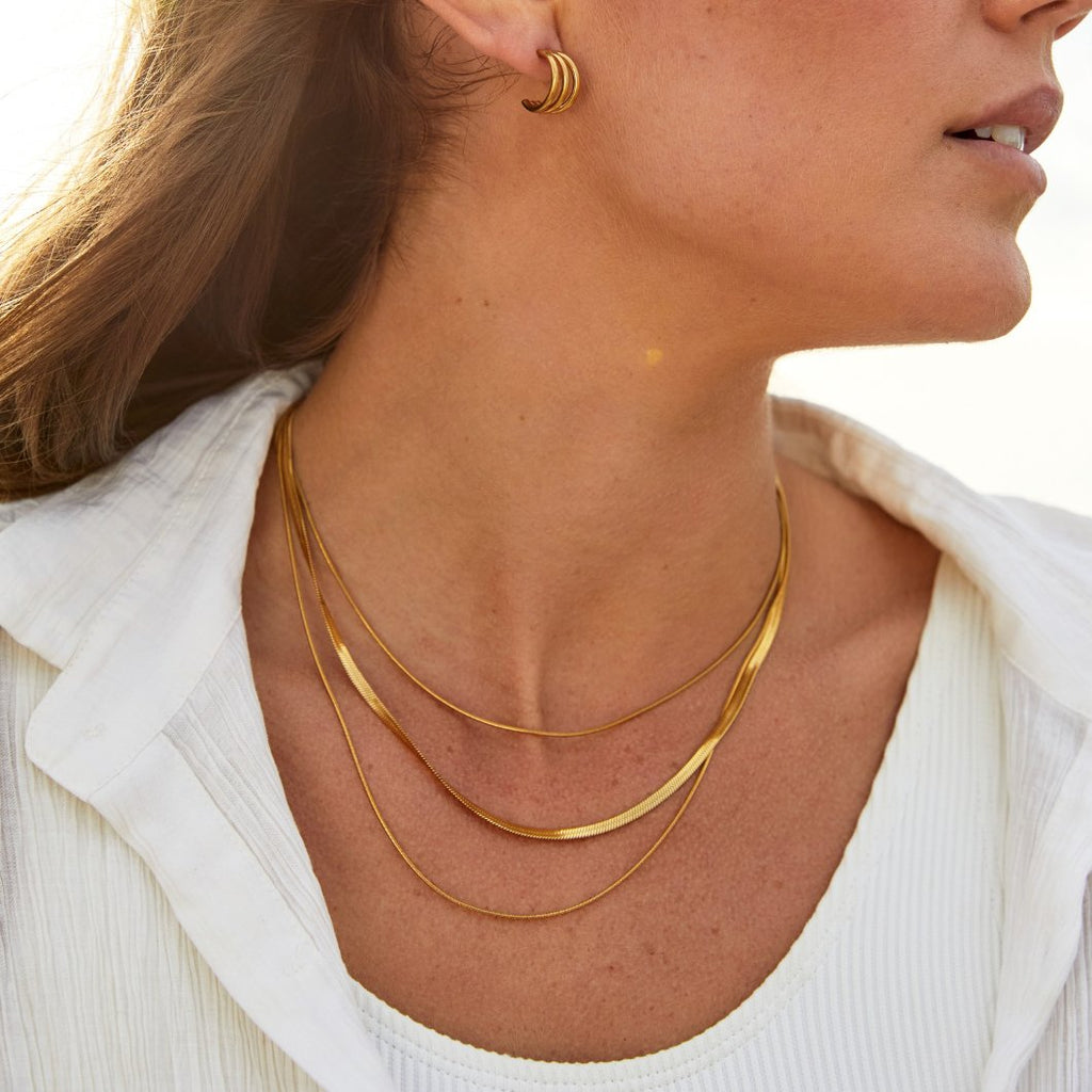 Layered Gold Necklace