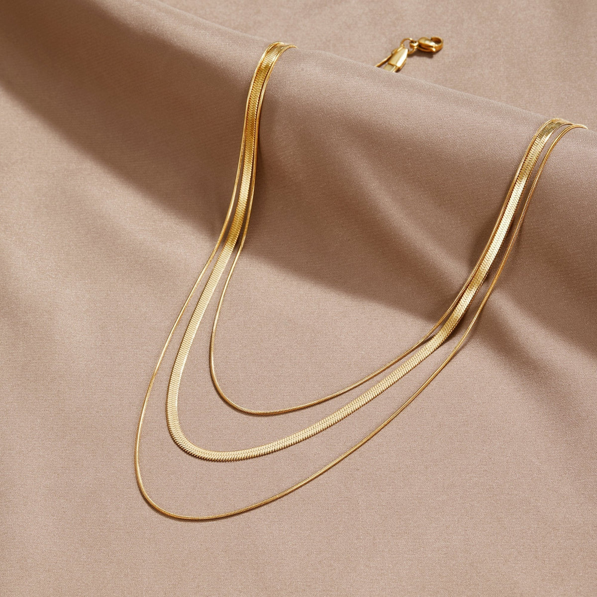 Layered Gold Necklace