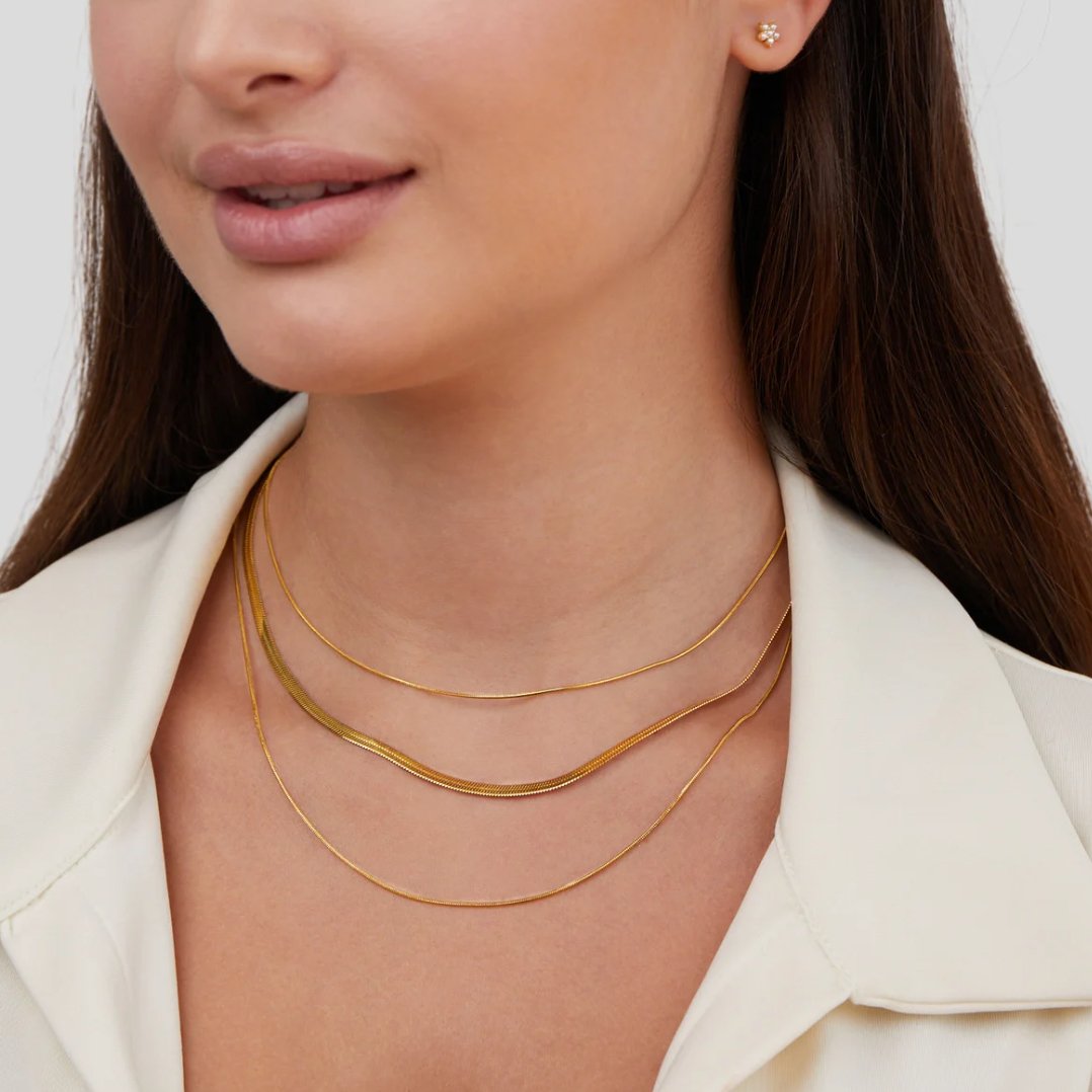 Layered Gold Necklace