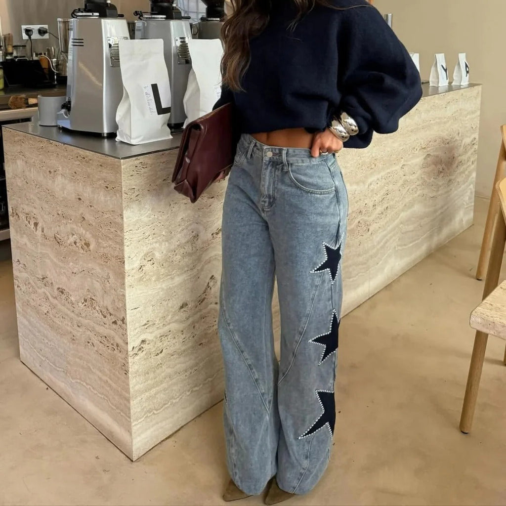 Melisa | Jeans Casual de estrellas