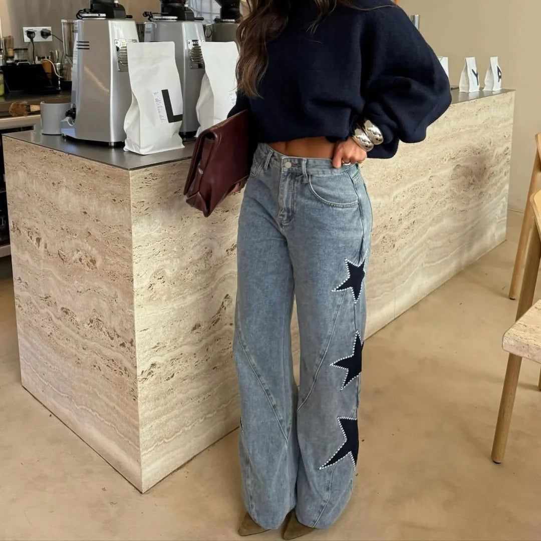 Melisa | Jeans Casual de estrellas