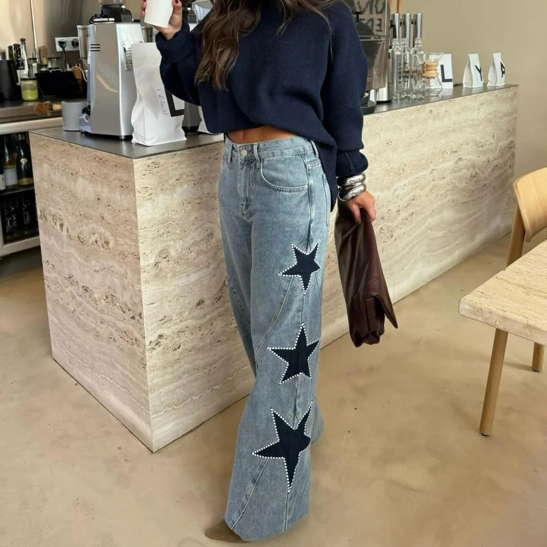 Melisa | Jeans Casual de estrellas