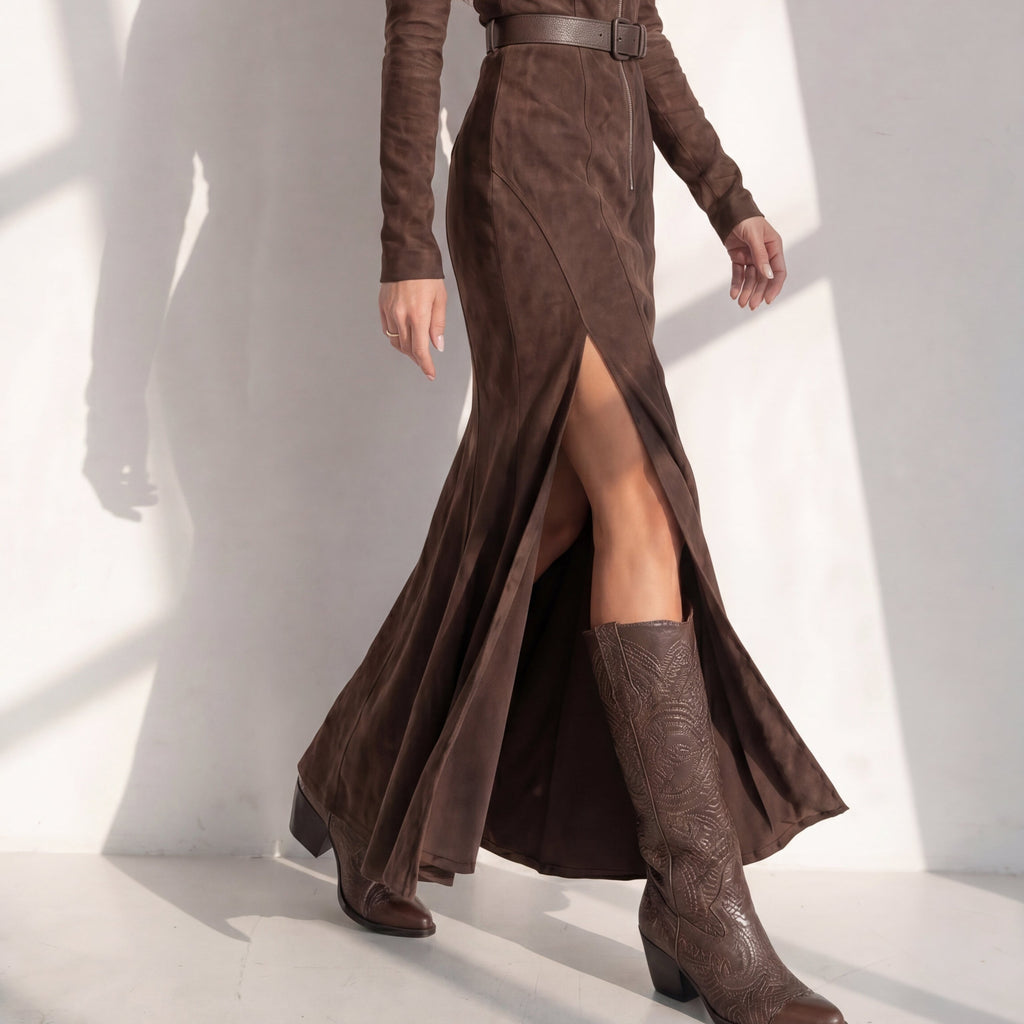 VESTIDO ANTE